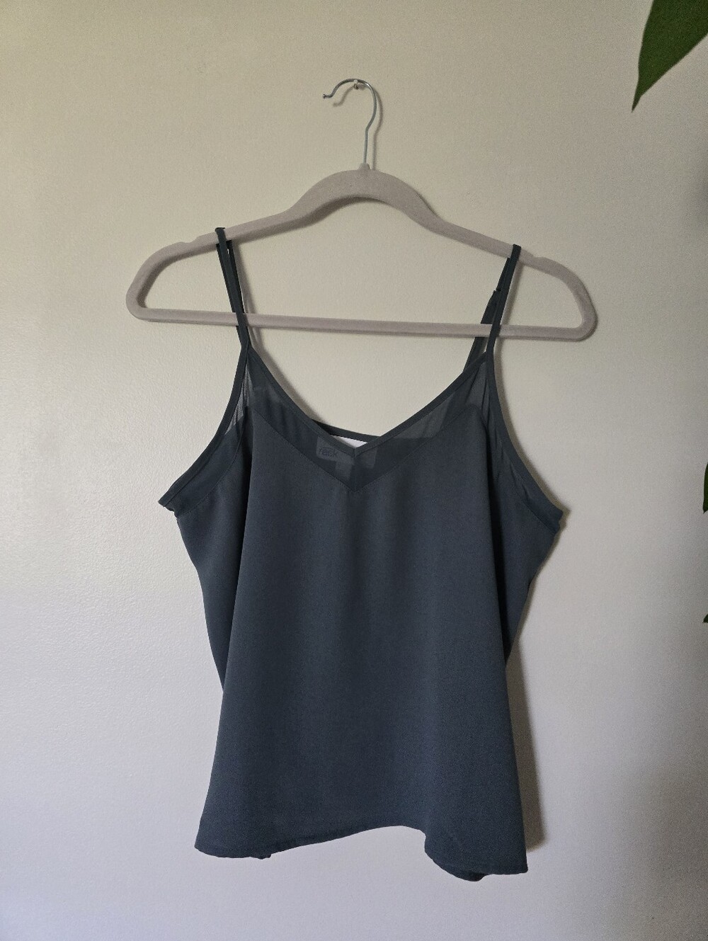 Nordstrom Rack Blue Gray Camisole Tank Top Size Small